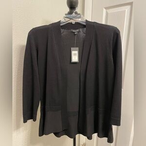 Women’s “Verve ami” Cardigan Sweater Shrug - Size M - Black - NWT